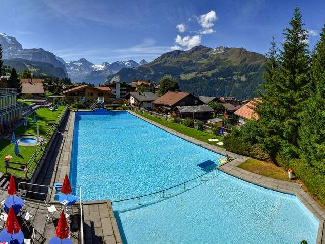 Piscine en plein air Wengen