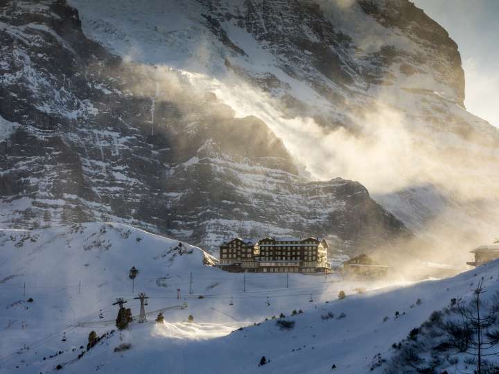 Übungsgelände Kleine Scheidegg